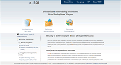 Desktop Screenshot of eboi.nowewarpno.pl