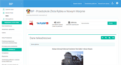 Desktop Screenshot of bip.przedszkole.nowewarpno.pl