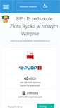 Mobile Screenshot of bip.przedszkole.nowewarpno.pl